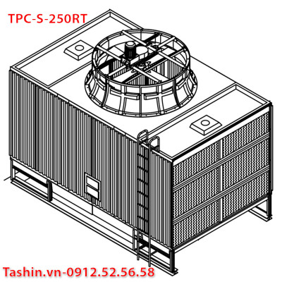 Tháp giải nhiệt vuông TPC-S-250RT