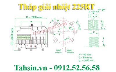 THÁP GIẢI NHIỆT TPC-225RT