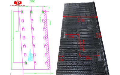 Tấm Tản Nhiệt Nước Cho Tháp Giải Nhiệt TPC-F-175RT | Tashin