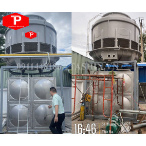 Bồn Nước Bù Cho Tháp Giải Nhiệt Công Nghiệp: Vai Trò Và Cách Chọn Đúng