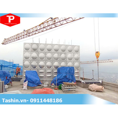 Bồn Inox Lắp Ghép 5m3 – Giải Pháp Chứa Nước Bền Vững, An Toàn Cho Công Trình