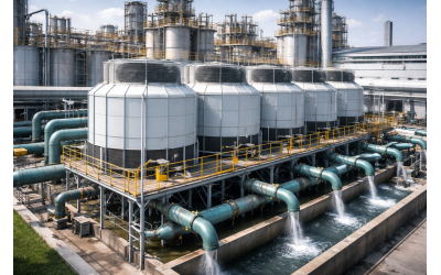  ứng dụng tháp giải nhiệt, tháp giải nhiệt công nghiệp