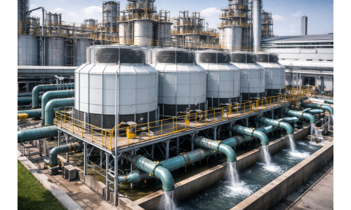 ứng dụng tháp giải nhiệt, tháp giải nhiệt công nghiệp