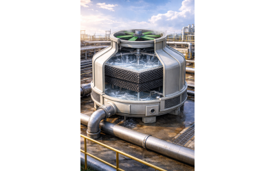 So sánh tháp giải nhiệt Tashin TSB (tròn) và TSC (vuông): Nên chọn loại nào?