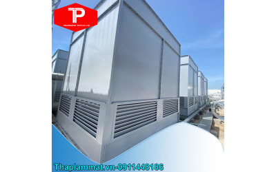 Tháp giải nhiệt có lớp phủ vật liệu PTFE (Polytetrafluoroethylene) — một xu hướng hiện đại trong thiết kế tháp giải nhiệt.